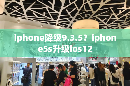 iphone降级9.3.5？iphone5s升级ios12