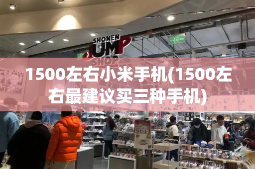 1500左右小米手机(1500左右最建议买三种手机)-第1张图片-星选测评