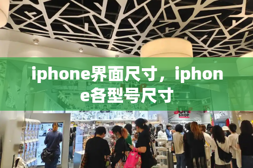 iphone界面尺寸，iphone各型号尺寸-第1张图片-星选测评