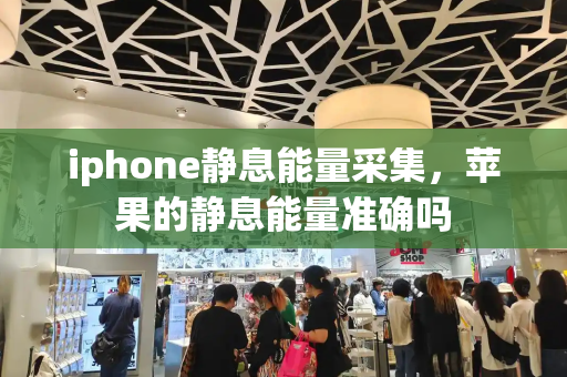 iphone静息能量采集，苹果的静息能量准确吗-第1张图片-星选测评