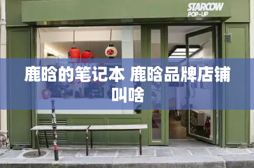 鹿晗的笔记本 鹿晗品牌店铺叫啥-第1张图片-星选测评