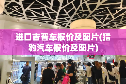 进口吉普车报价及图片(猎豹汽车报价及图片)-第1张图片-星选值得买