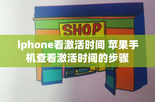 iphone看激活时间 苹果手机查看激活时间的步骤-第1张图片-星选测评