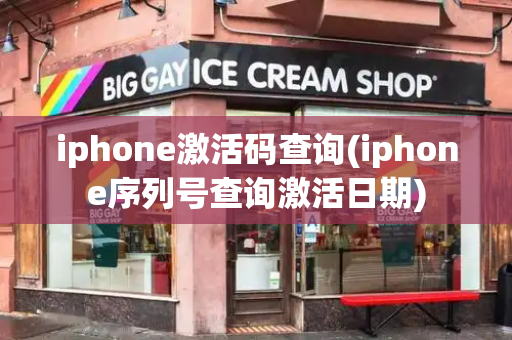 iphone激活码查询(iphone序列号查询激活日期)-第1张图片-星选测评