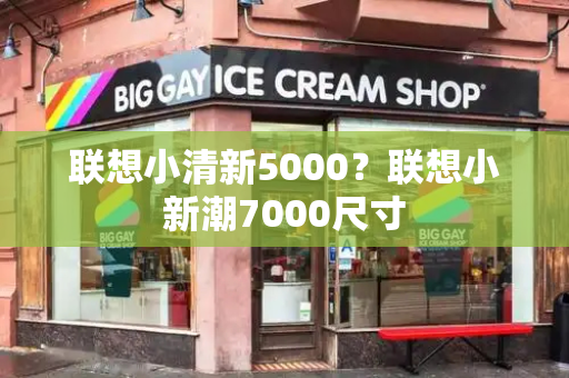 联想小清新5000？联想小新潮7000尺寸-第1张图片-星选测评