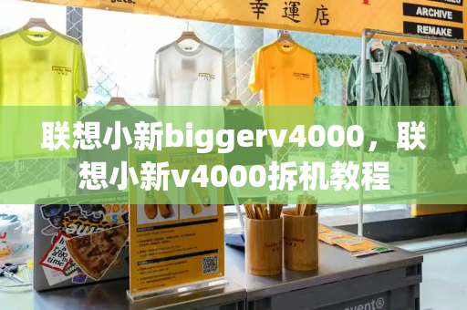 联想小新biggerv4000，联想小新v4000拆机教程-第1张图片-星选测评