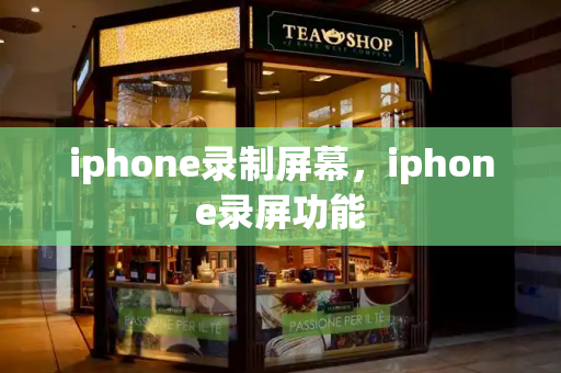 iphone录制屏幕，iphone录屏功能-第1张图片-星选测评