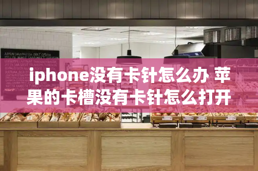 iphone没有卡针怎么办 苹果的卡槽没有卡针怎么打开啊-第1张图片-星选测评