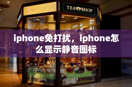 iphone免打扰，iphone怎么显示静音图标