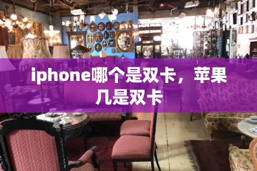 iphone哪个是双卡，苹果几是双卡