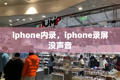 iphone内录，iphone录屏没声音-第1张图片-星选测评