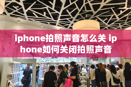 iphone拍照声音怎么关 iphone如何关闭拍照声音-第1张图片-星选测评