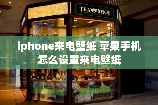 iphone来电壁纸 苹果手机怎么设置来电壁纸-第1张图片-星选测评