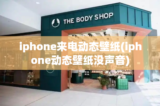 iphone来电动态壁纸(iphone动态壁纸没声音)