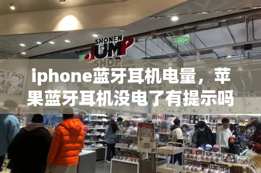 iphone蓝牙耳机电量，苹果蓝牙耳机没电了有提示吗