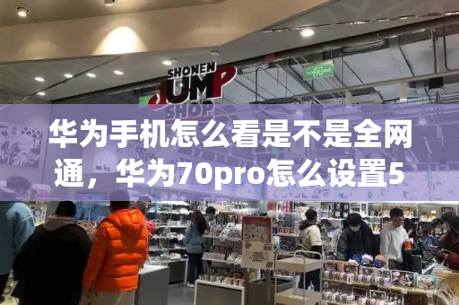 华为手机怎么看是不是全网通，华为70pro怎么设置5g