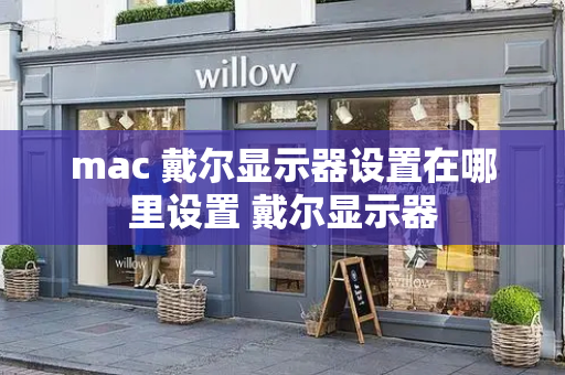 mac 戴尔显示器设置在哪里设置 戴尔显示器-第1张图片-星选测评