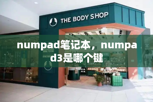 numpad笔记本，numpad3是哪个键-第1张图片-星选测评