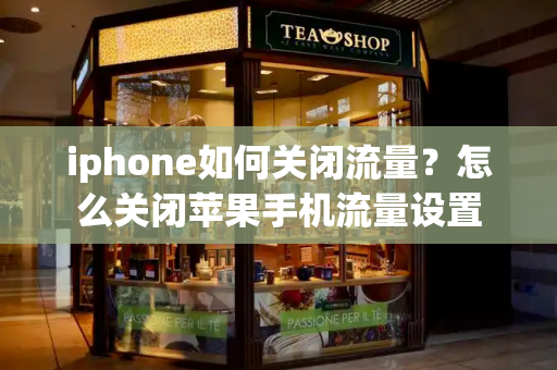 iphone如何关闭流量？怎么关闭苹果手机流量设置