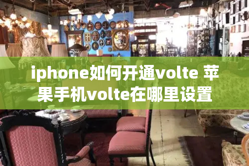 iphone如何开通volte 苹果手机volte在哪里设置