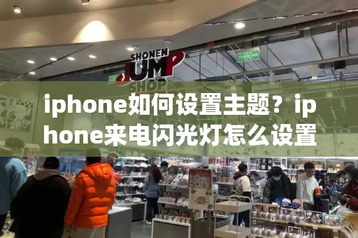 iphone如何设置主题？iphone来电闪光灯怎么设置-第1张图片-星选测评