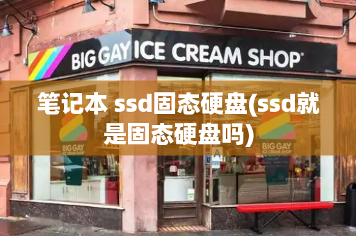 笔记本 ssd固态硬盘(ssd就是固态硬盘吗)