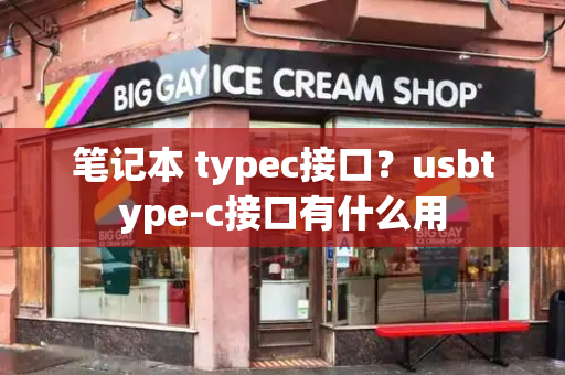 笔记本 typec接口？usbtype-c接口有什么用-第1张图片-星选测评