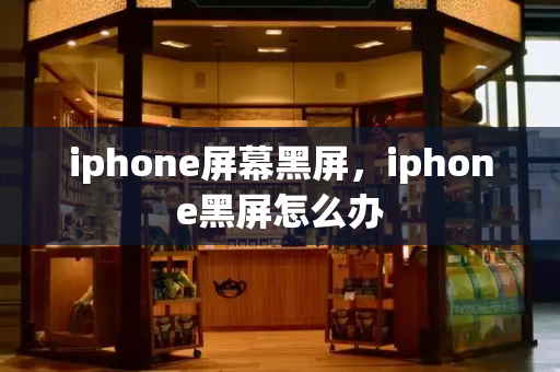 iphone屏幕黑屏，iphone黑屏怎么办-第1张图片-星选测评