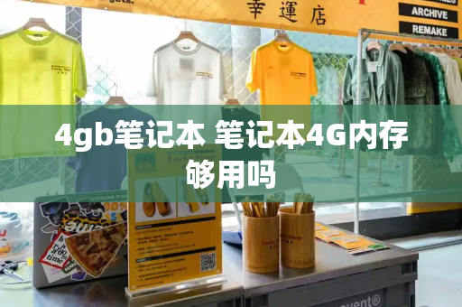 4gb笔记本 笔记本4G内存够用吗-第1张图片-星选测评