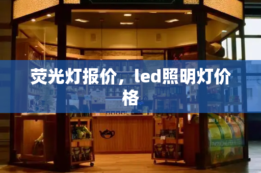 荧光灯报价，led照明灯价格-第1张图片-星选值得买