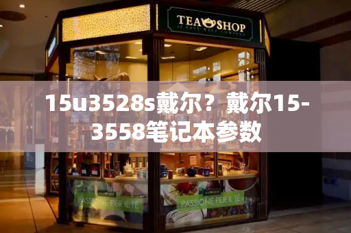 15u3528s戴尔？戴尔15-3558笔记本参数-第1张图片-星选测评