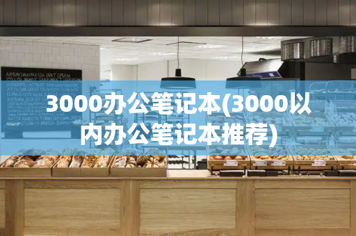 3000办公笔记本(3000以内办公笔记本推荐)-第1张图片-星选测评