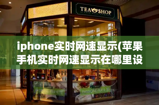 iphone实时网速显示(苹果手机实时网速显示在哪里设置)-第1张图片-星选测评