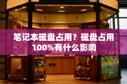 笔记本磁盘占用？磁盘占用100%有什么影响