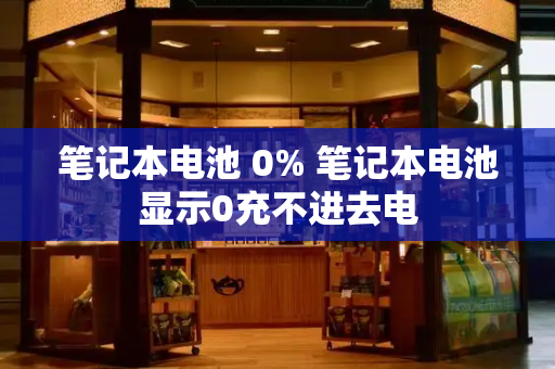 笔记本电池 0% 笔记本电池显示0充不进去电-第1张图片-星选测评