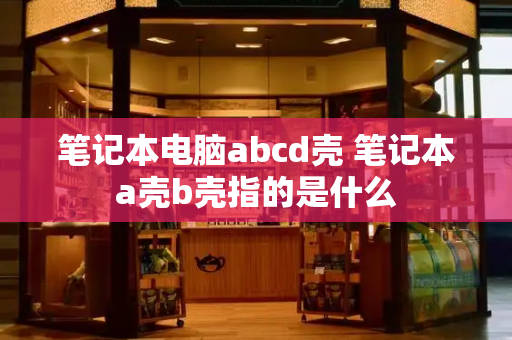 笔记本电脑abcd壳 笔记本a壳b壳指的是什么-第1张图片-星选测评