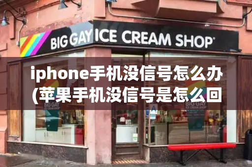 iphone手机没信号怎么办(苹果手机没信号是怎么回事)-第1张图片-星选测评