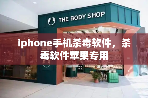 iphone手机杀毒软件，杀毒软件苹果专用-第1张图片-星选测评