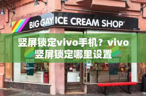 竖屏锁定vivo手机？vivo竖屏锁定哪里设置-第1张图片-星选值得买