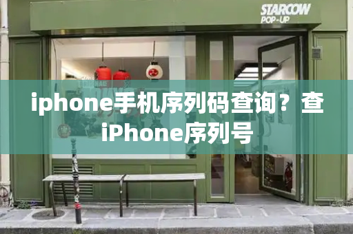 iphone手机序列码查询？查iPhone序列号