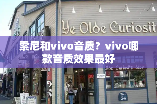 索尼和vivo音质？vivo哪款音质效果最好