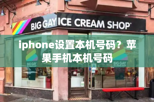 iphone设置本机号码？苹果手机本机号码