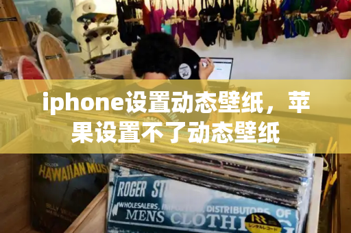 iphone设置动态壁纸，苹果设置不了动态壁纸