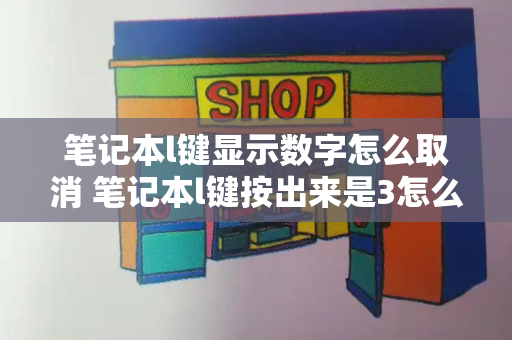 笔记本l键显示数字怎么取消 笔记本l键按出来是3怎么调-第1张图片-星选测评