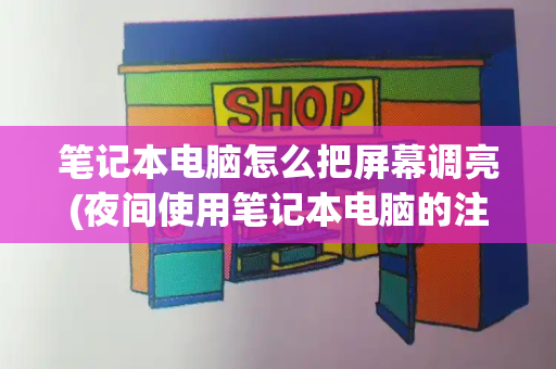 笔记本电脑怎么把屏幕调亮(夜间使用笔记本电脑的注意事项)-第1张图片-星选测评