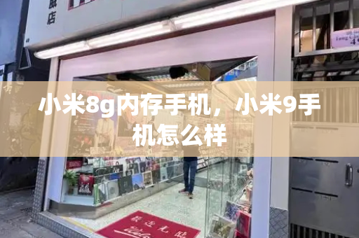 小米8g内存手机，小米9手机怎么样