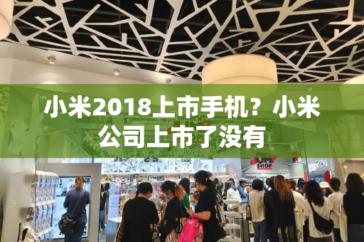 小米2018上市手机？小米公司上市了没有