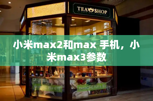 小米max2和max 手机，小米max3参数