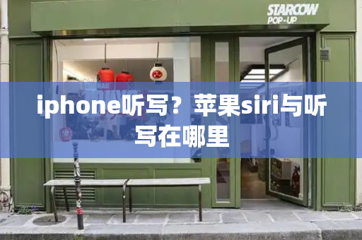 iphone听写？苹果siri与听写在哪里-第1张图片-星选测评