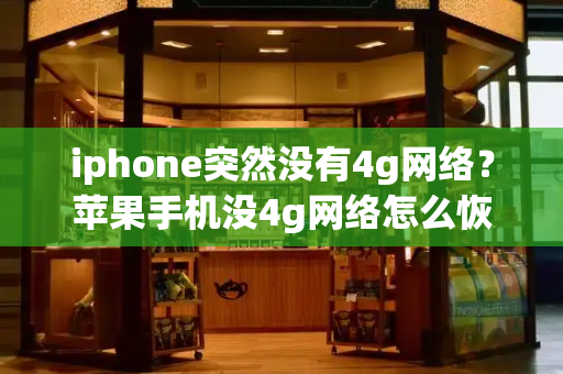 iphone突然没有4g网络？苹果手机没4g网络怎么恢复